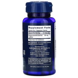 Life Extension, DHEA, 100 мг, 60 вегетарианских капсул