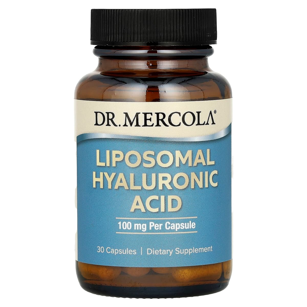 Dr. Mercola, липосомальная гиалуроновая кислота, 100 мг, 30 капсул