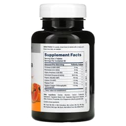 American Health, Super Papaya Enzyme Plus, жевательные таблетки с ферментами, папайя, 180 шт.