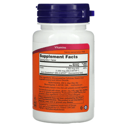 NOW Foods, метилфолат, 1000 мкг, 90 таблеток