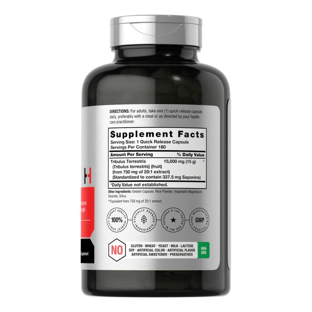 Horbaach - ТРИБУЛУС ТЕРРЕСТРИС 15000 МГ | 180 КАПСУЛ
