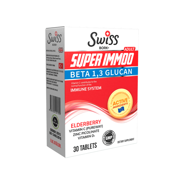 Swiss Bork - Super Immoo ADULT, 30 таблеток