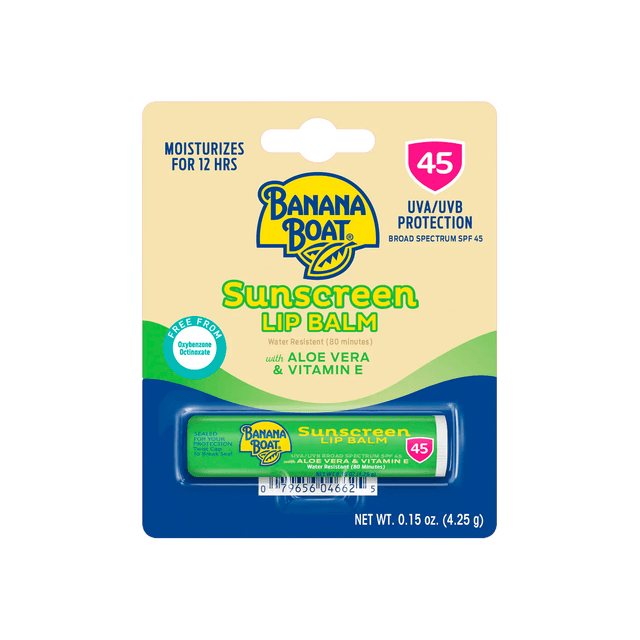 BANANA BOAT - БАЛЬЗАМ ДЛЯ ГУБ АЛОЭ ВЕРА SPF 45