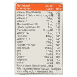 Vitabiotics Pregnacare Original - в период беременности, 19 мультивитаминов, 90 таблеток