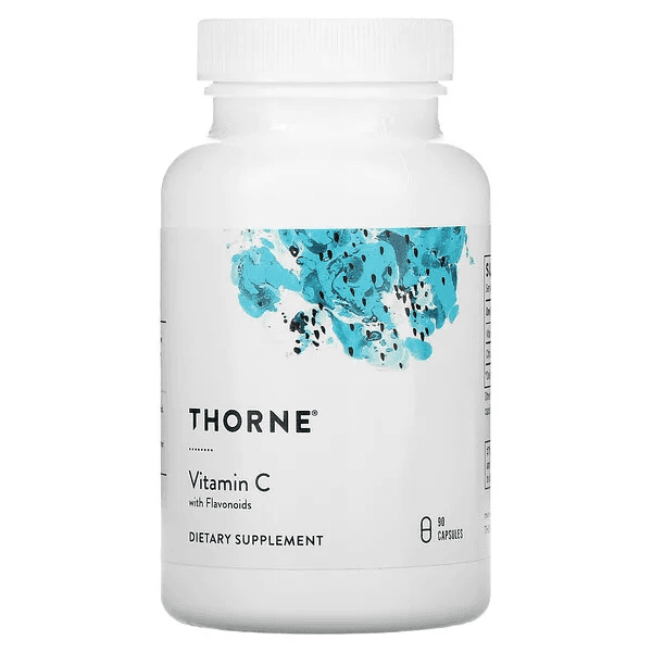 Thorne Research, витамин C и флавоноиды, 90 капсул