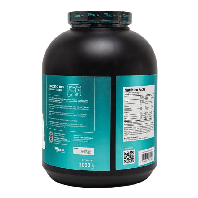 Сывороточный протеин Tesla Iso Zero 100 - 2000 гр.
