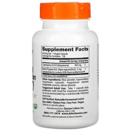 Doctor's Best, коэнзим Q10 с высокой степенью всасывания, с BioPerine, 100 мг, 120 вегетарианских капсул