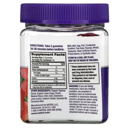 Natrol, мелатонин, со вкусом клубники, 10 мг, 90 жевательных конфет