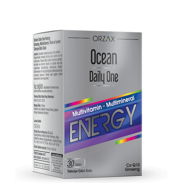 Orzax Ocean Daily One Energy, 30 таблеток