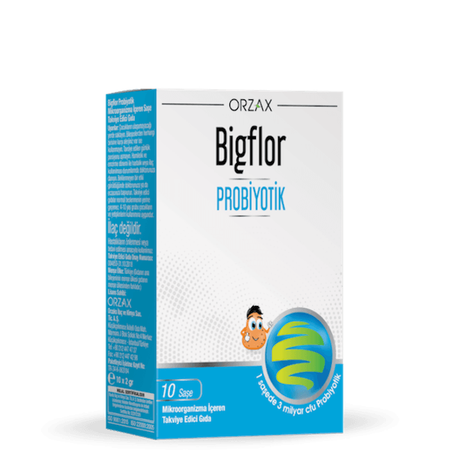 Orzax Bigflor probiotic, 10 саше
