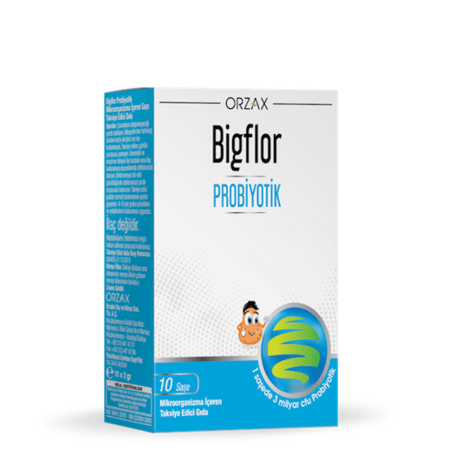Orzax Bigflor probiotic, 10 саше