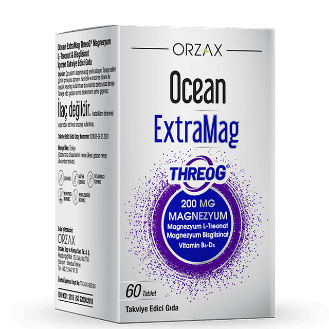 Orzax Magnesium Extramag TreoG, 60 таблеток