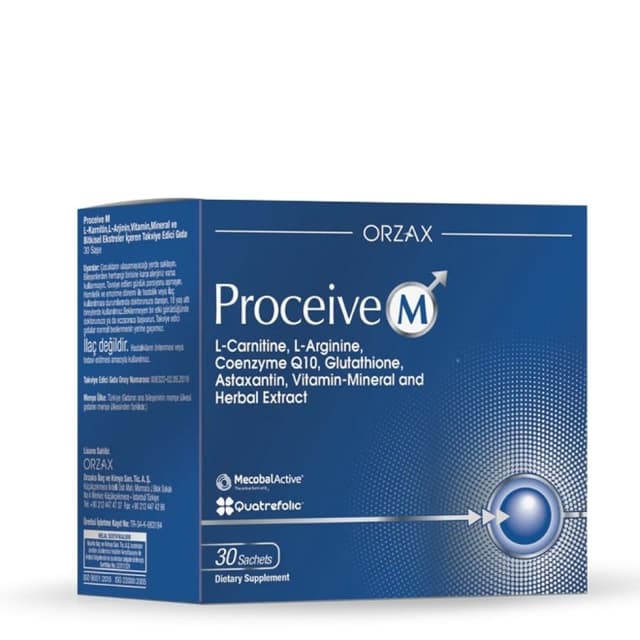Orzax Proceive M для мужчин, 30 шт.