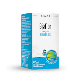 Orzax Bigflor Probiotic, 10 капсул