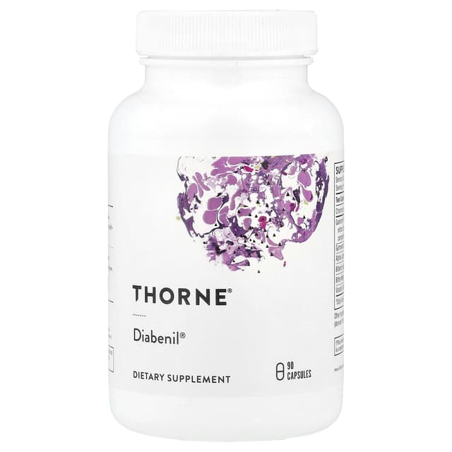 Thorne Research, Diabenil, 90 капсул