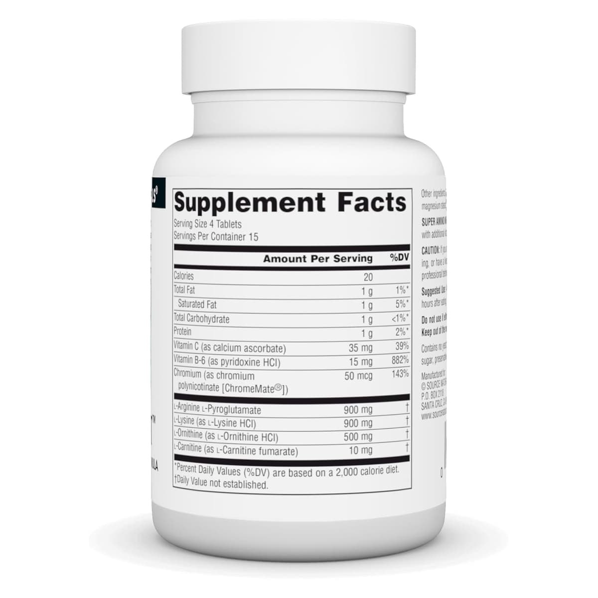 Source Naturals, Super Amino Night, формула с аминокислотами, ночная, 60 капсул