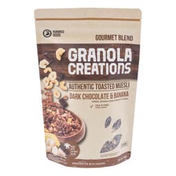 Hundred Seeds - Granola Creations с шоколадом и бананом, 400 г