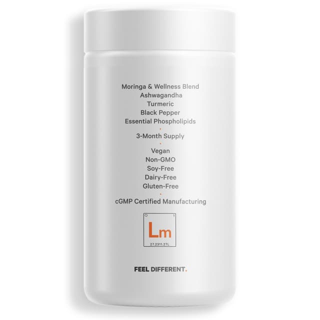 Codeage, липосомальная моринга+, 180 капсул