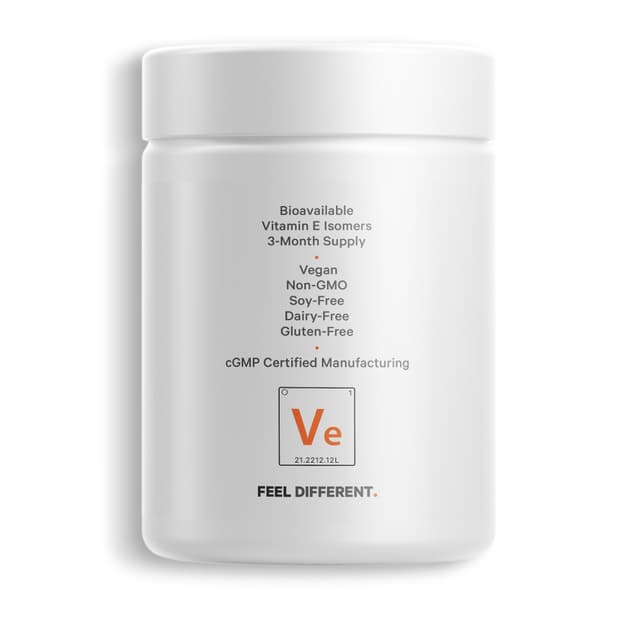 Codeage, Липосомальный витамин E +, смесь токоферолов, 90 капсул