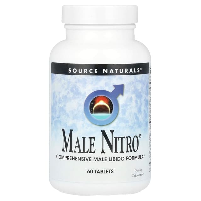 Source Naturals, Male Nitro, 60 таблеток