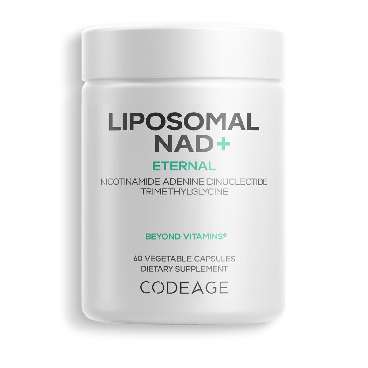 Codeage, Eternal, липосомальный НАД +, 60 капсул
