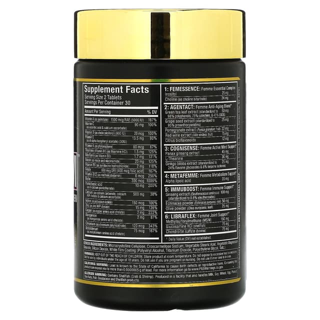 ALLMAX, Vitaform, мультивитамин премиального качества для женщин, 60 таблеток