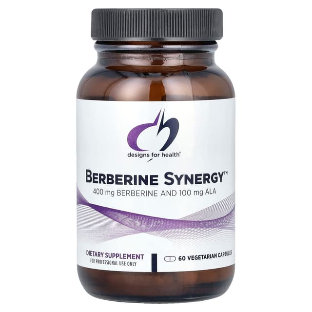 Designs For Health, Berberine Synergy - 60 капсул