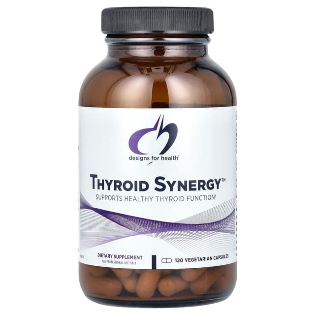Designs For Health, Thyroid Synergy - 120 капсул