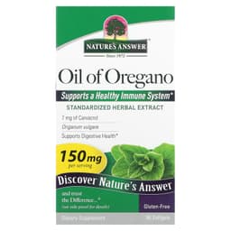 Nature's Answer, масло орегано, 150 мг, 90 мягких таблеток