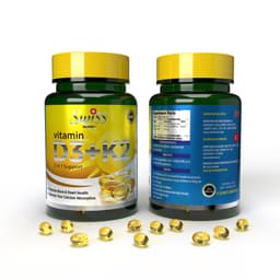 SWISS BORK - Vitamin D3 + K2,5000 IU 60 капсул