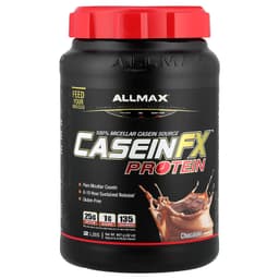 ALLMAX, CaseinFX, 100%-ный казеиновый мицеллярный протеин, шоколад, 2 фунта (907 г)