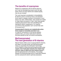 Natural Factors BioCoenzymated Active B Complex, Комплекс витаминов Б, 120 капсул
