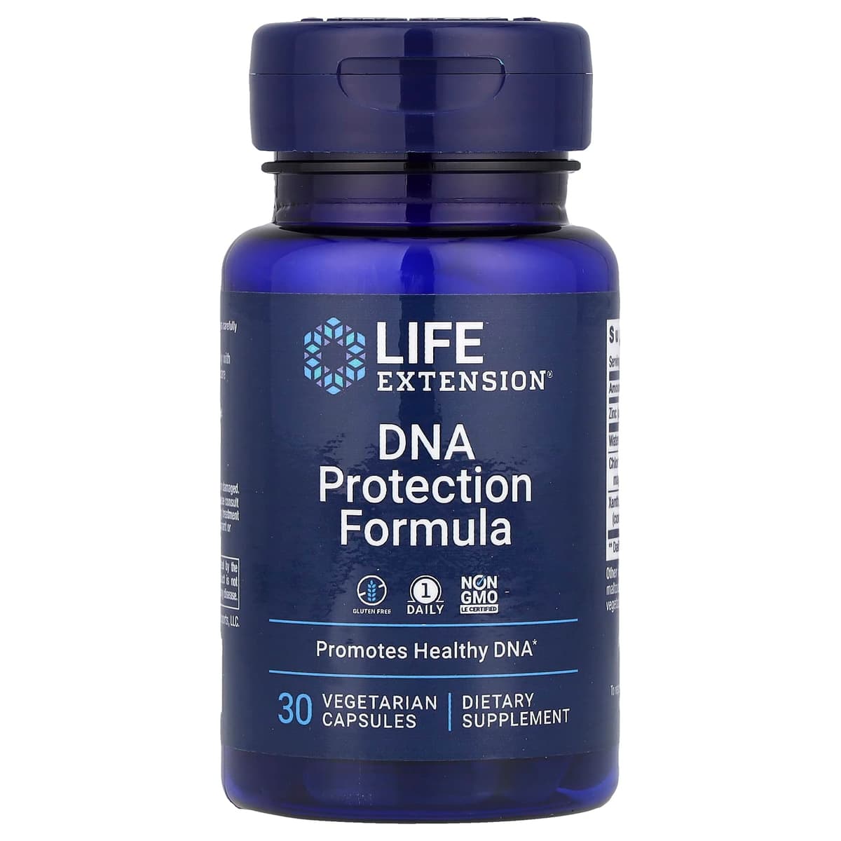 Life Extension, DNA формула защиты ДНК, 30 растительных капсул