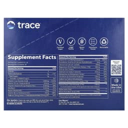 Trace, PowerPak, электролит для повышения выносливости, ананас и кокос, 30 пакетиков, по 6,1 г