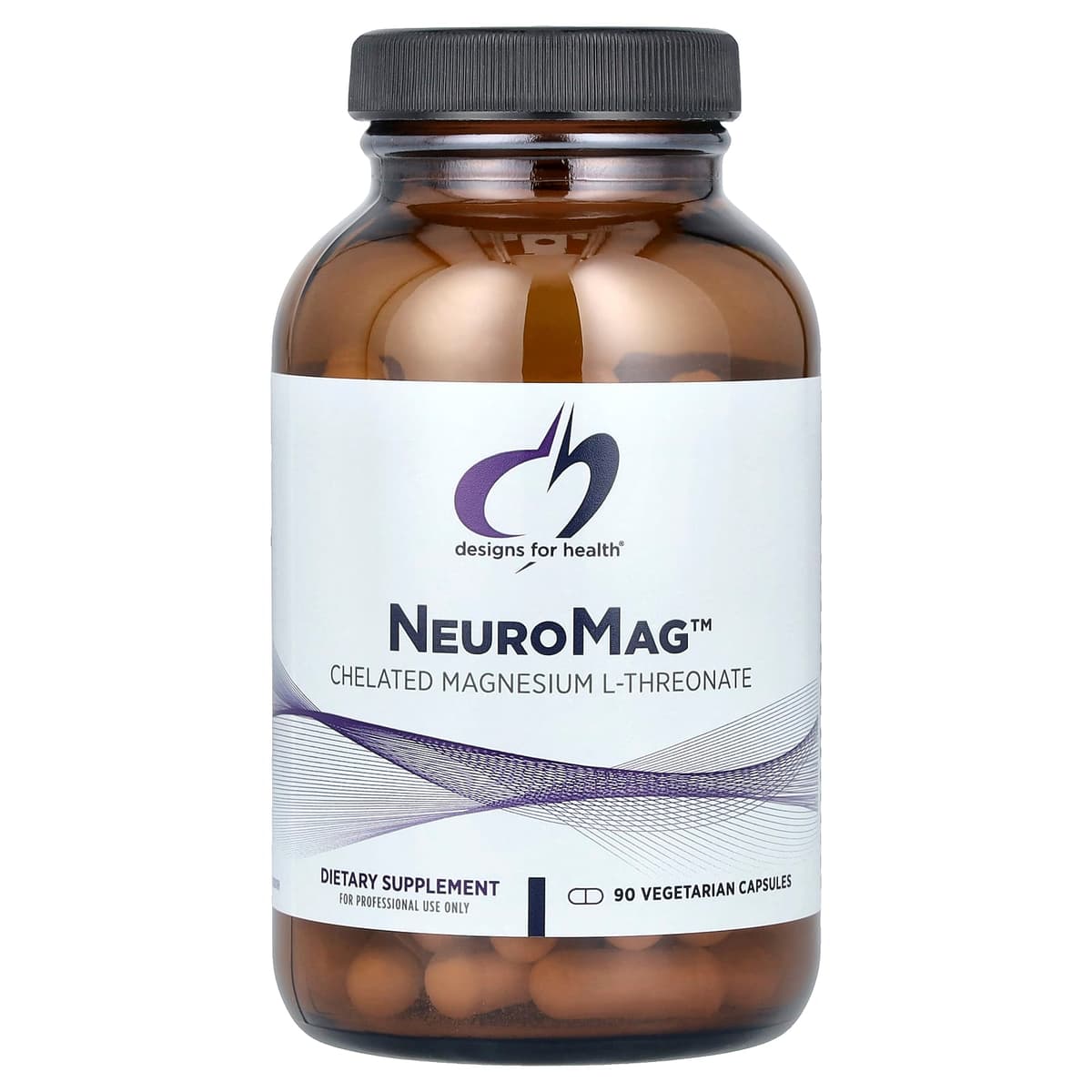 Designs For Health, NeuroMag, 90 вегетарианских капсул