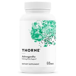 Thorne, Ашваганда, успокаивающая поддержка при стрессе, 30 капсул