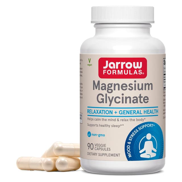 Jarrow Formulas Magnesium Glycinate, 360 мг магния на порцию, 90 штук