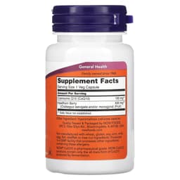 NOW Foods, CoQ10, 100 мг, 30 капсул