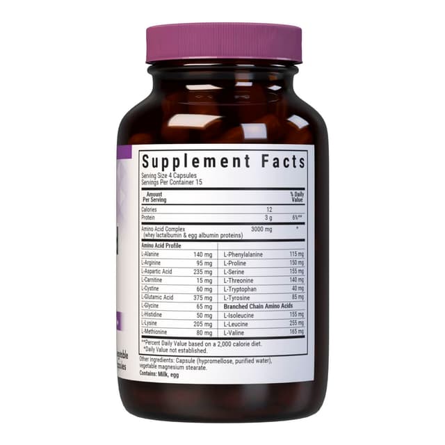 Bluebonnet - Amino Acid (Аминокислоты), 750 мг, 60 капсул