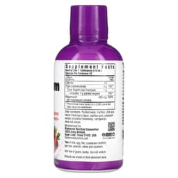 Bluebonnet Nutrition, Жидкий цитрат магния, со вкусом ягод, 473 мл (16 жидк. унций)