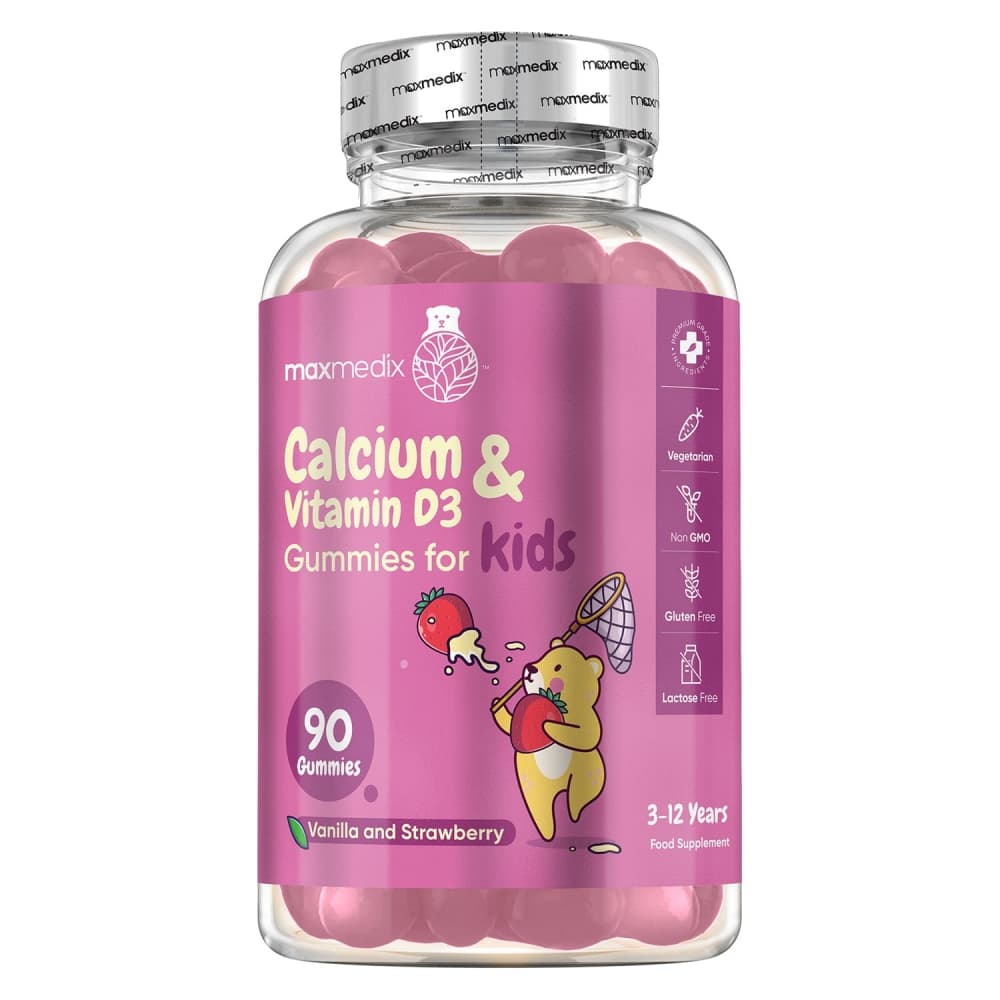 WeightWorld Детский Кальций с Витамином D3, 90 жевательных мишек