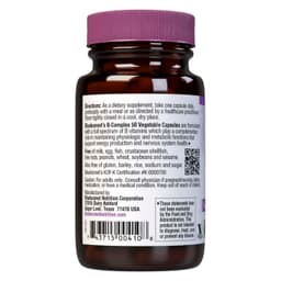 Bluebonnet Nutrition, B Complex 50, 50 растительных капсул