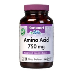 Bluebonnet - Amino Acid (Аминокислоты), 750 мг, 60 капсул