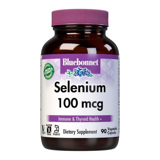 Bluebonnet Nutrition — Selenium 100 мкг, 90 капсул