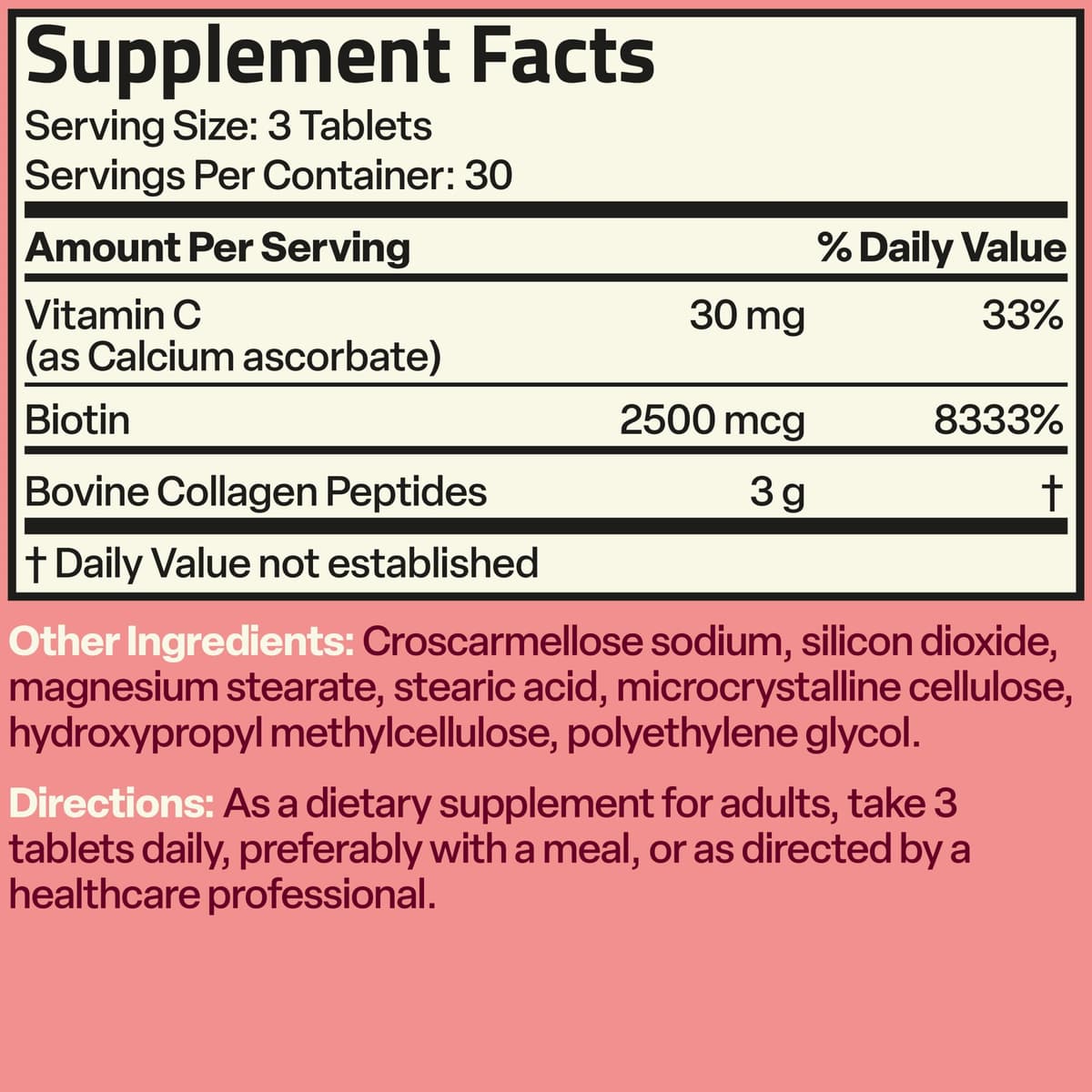 Bronson - Collagen, Biotin & Vitamin C, Усовершенствованная формула для поддержания красоты, 90 капсул