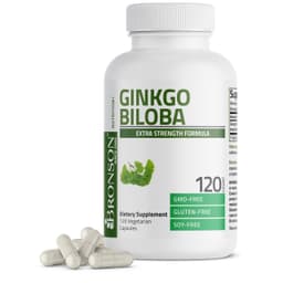 Bronson - Ginkgo Biloba, 500 мг, 120 капсул