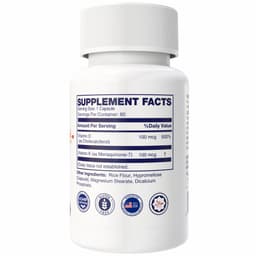 Vita Mine Lab - Витамин D3 4000 UI + K2 100 mcg, 60 капсул