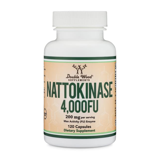 Double Wood - Nattokinase (наттокиназа), 200 мг, 120 капсул
