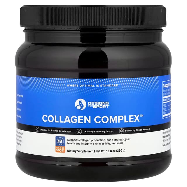 Designs For Health, Designs For Sport, Collagen Complex, 390 г (13,8 унции)