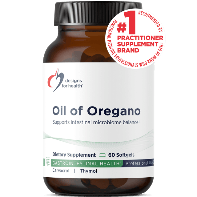 Designs for Health - Oil of Oregano, 60 капсул